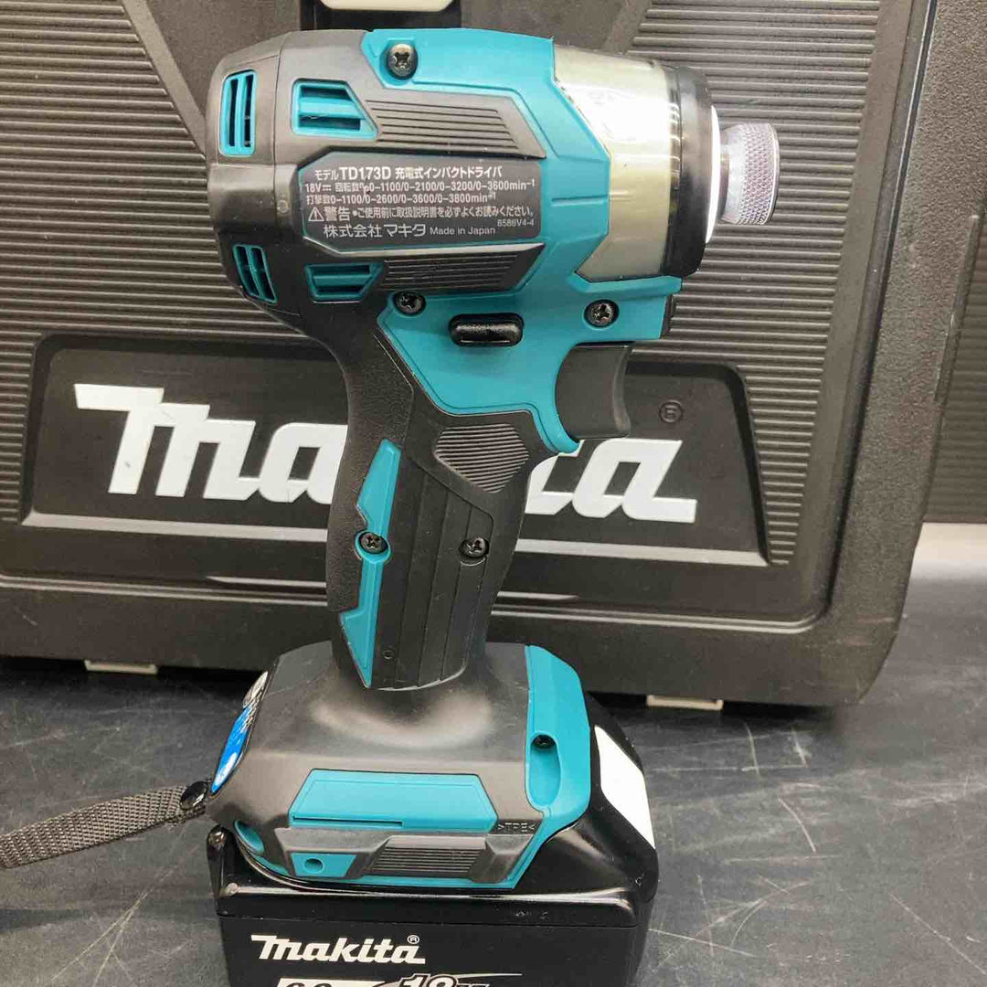 ★マキタ(makita) コードレスインパクトドライバー TD173DRGX【川越店】