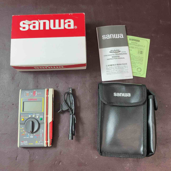 【未使用品(店頭展示品)】 三和電気計器 (SANWA) ハイブリッドミニテスタ ケース付モデル DG36A/C 【東大和店】