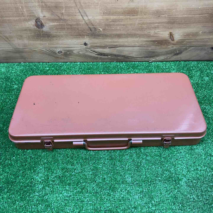 【中古美品】 トネ/TONE ロングめがねレンチセット(45°) 2800M 8点セット シルバー 【鴻巣店】