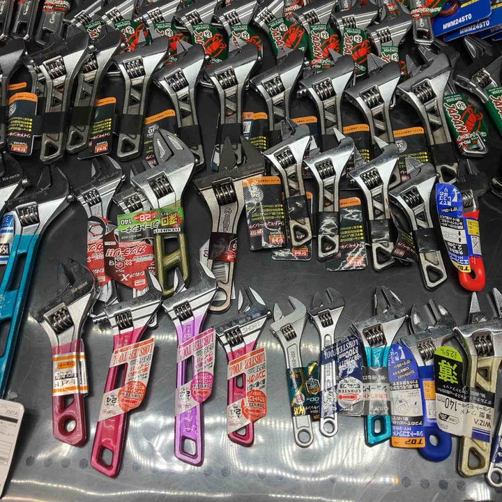 ▼モンキーレンチ100個まとめ売り 格安☆ ロブスター スーパーツール TOP サイズ 複数 軽量 薄型 ショート 様々【川越店】