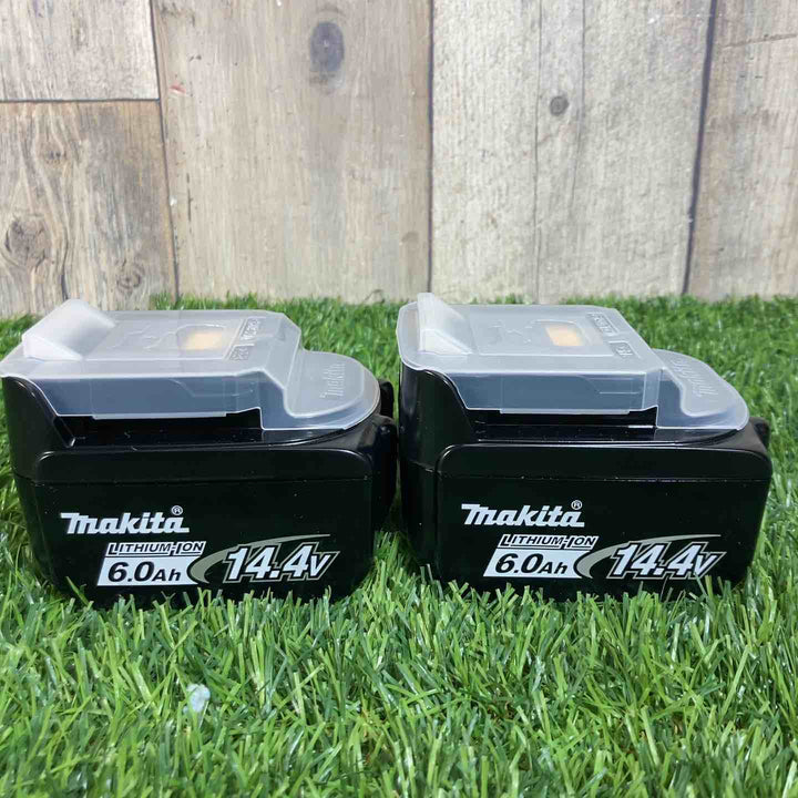 ▼マキタ(makita) リチウムイオンバッテリー 14.4V/6.0Ah BL1460B 2個セット【戸田店】