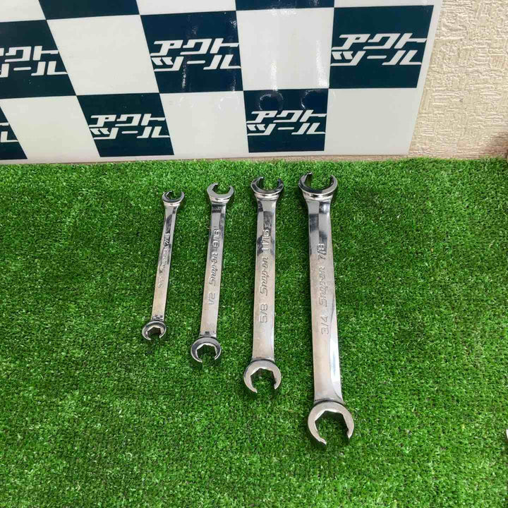 スナップオン(Snap-on) ダブルフレアナットレンチ RXFS 4点セット RXFS2428B/2022B/1618B/1214B【草加店】