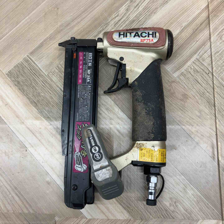 ★ハイコーキ(HIKOKI ※旧:日立工機) 常圧ピンネイラ NP35A【八潮店】