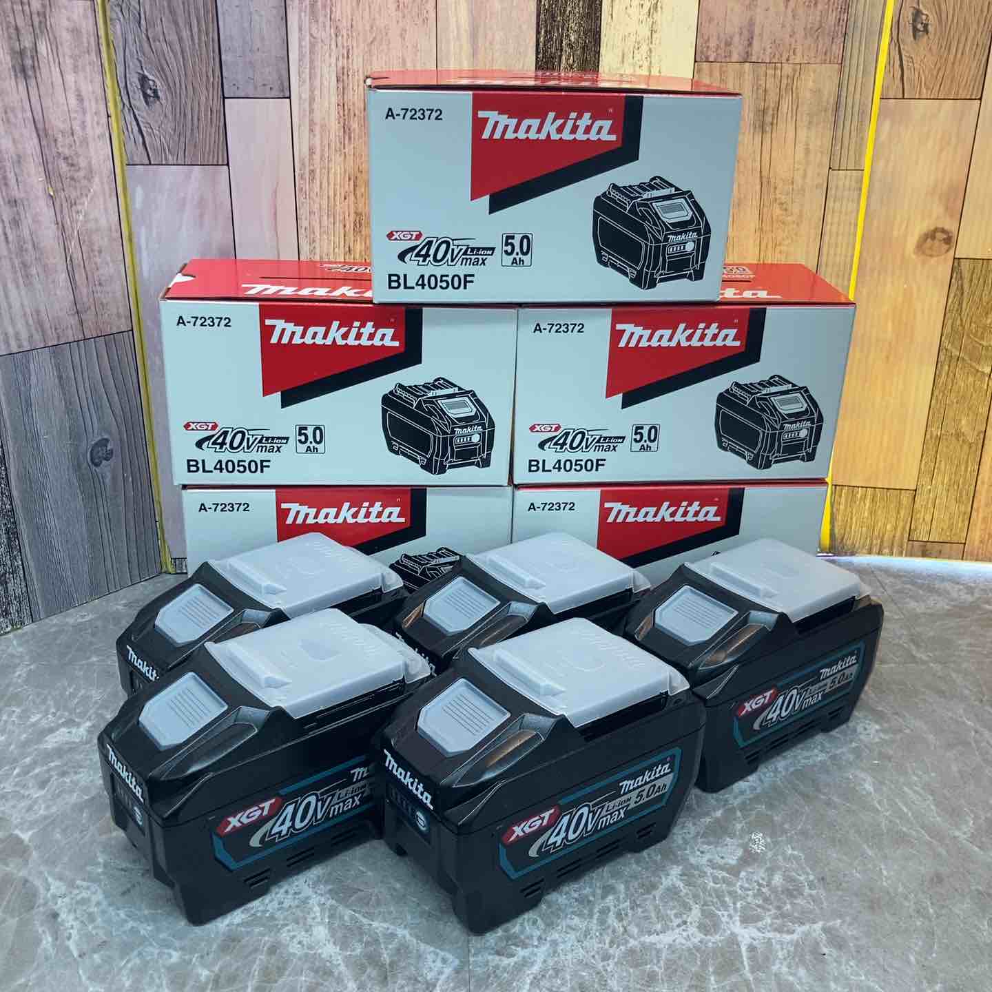 マキタ(makita) リチウムイオンバッテリー 40V/5.0Ah BL4050F 5個