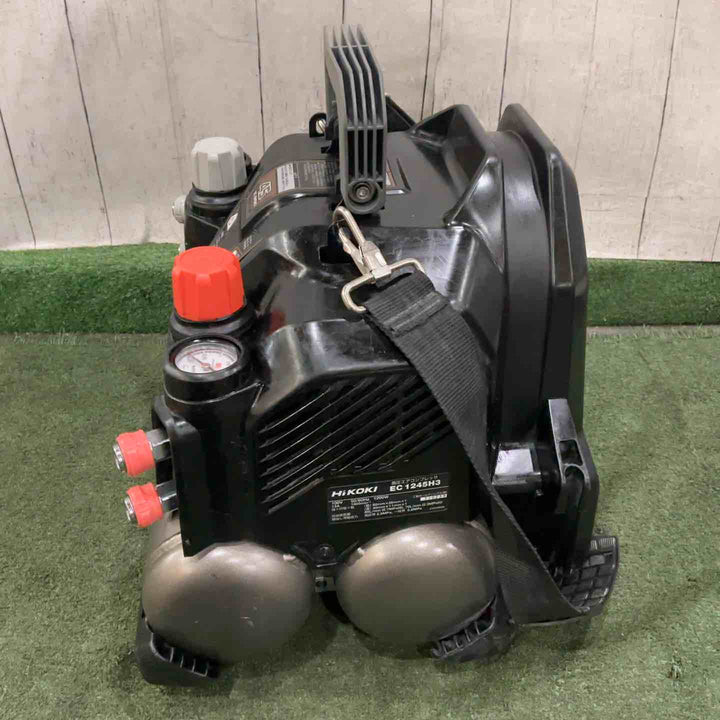★ハイコーキ(HIKOKI ※旧:日立工機) 高圧エアコンプレッサ EC1245H3(CTN) 動作確認済【川口店】