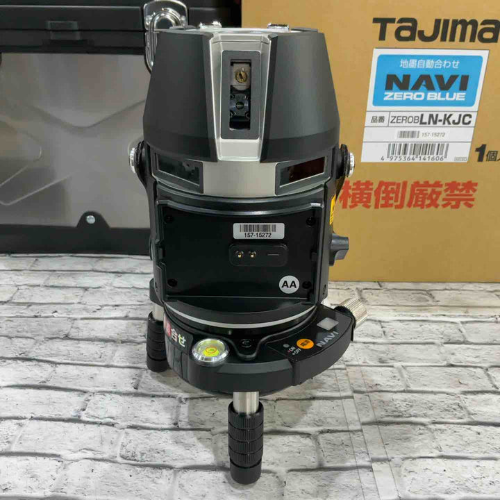 ◇タジマ(TAJIMA) レーザー墨出し器 NAVIゼロブルー リチウム KJC ZEROBLN-KJC 矩十字・横全周【川口店】