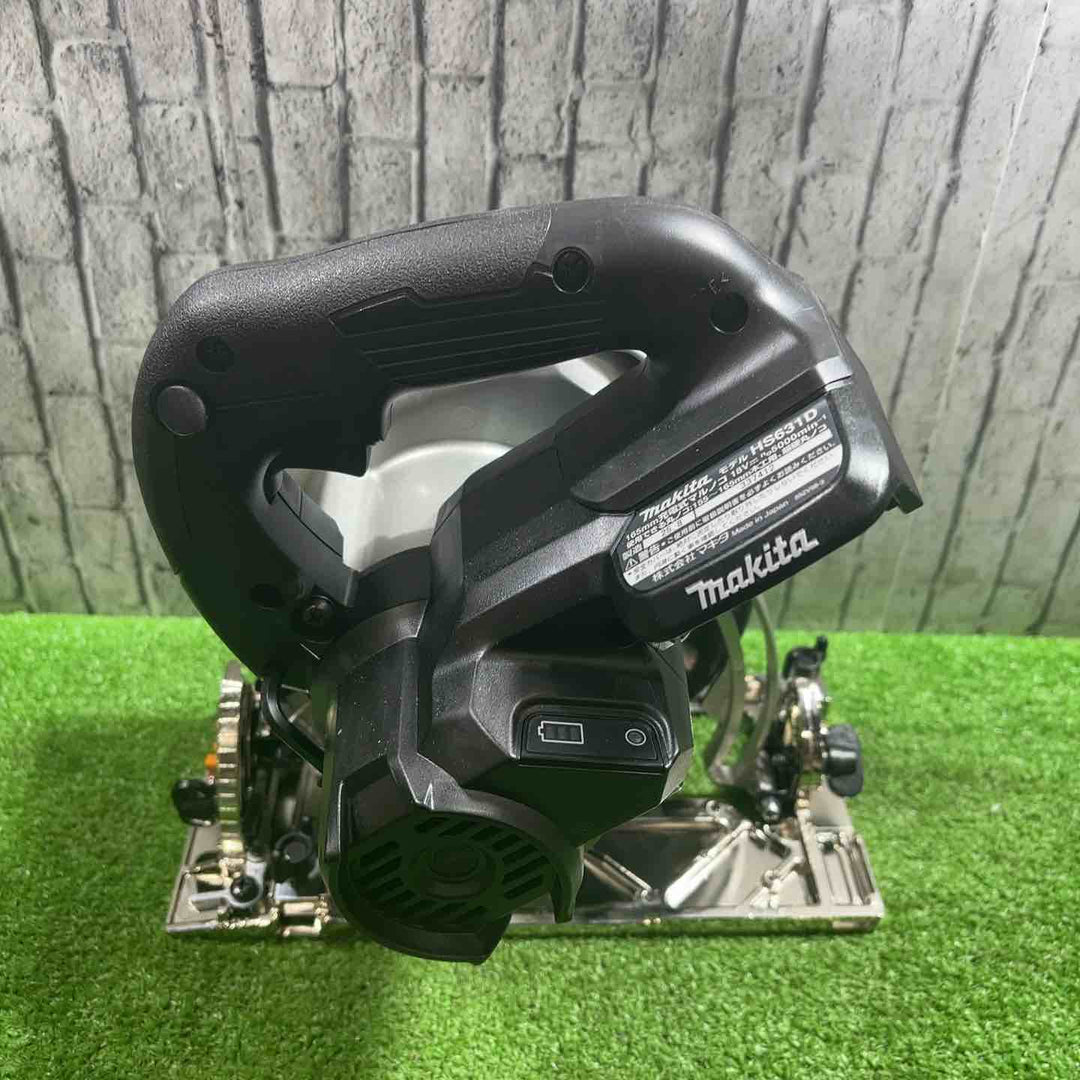 ★マキタ(makita) 18V コードレス丸のこ HS631DZSB【川口店】