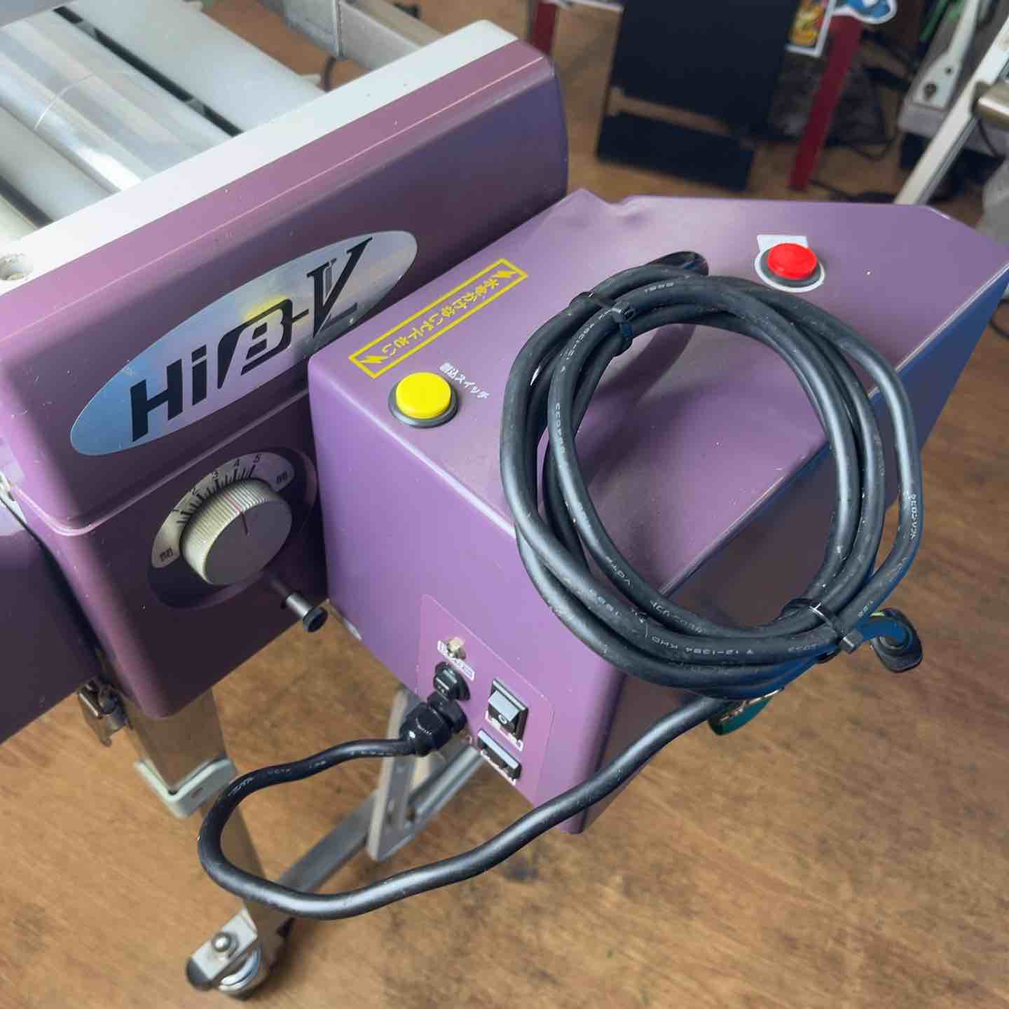 極東産機 KYOKUTO 自動壁紙糊付機 クロス糊付け機 HiB-VL Hiβ-VL パープル 内装 壁紙 キャスター付(J798atknwY) 店頭受取り限定】◇極東 自動壁紙糊付け機 Hiβ-VL (HiB-VL) クロス