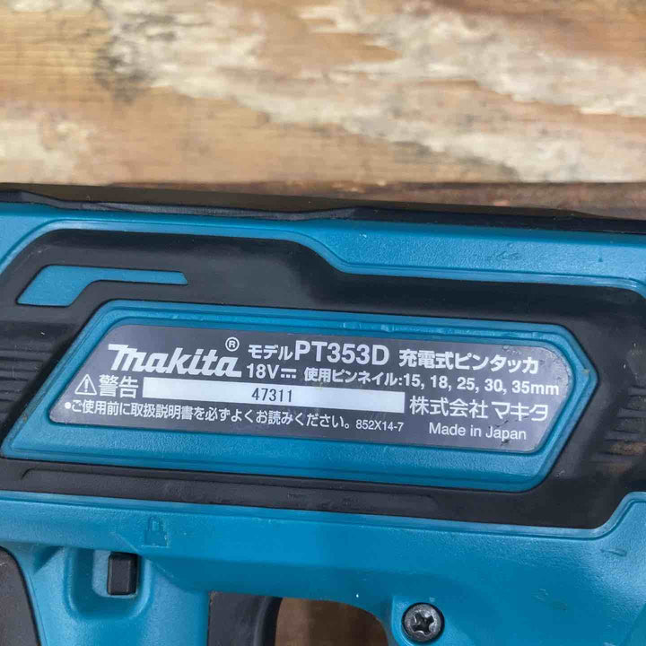 ★マキタ(makita) コードレスピンネイラ PT353DRG【柏店】