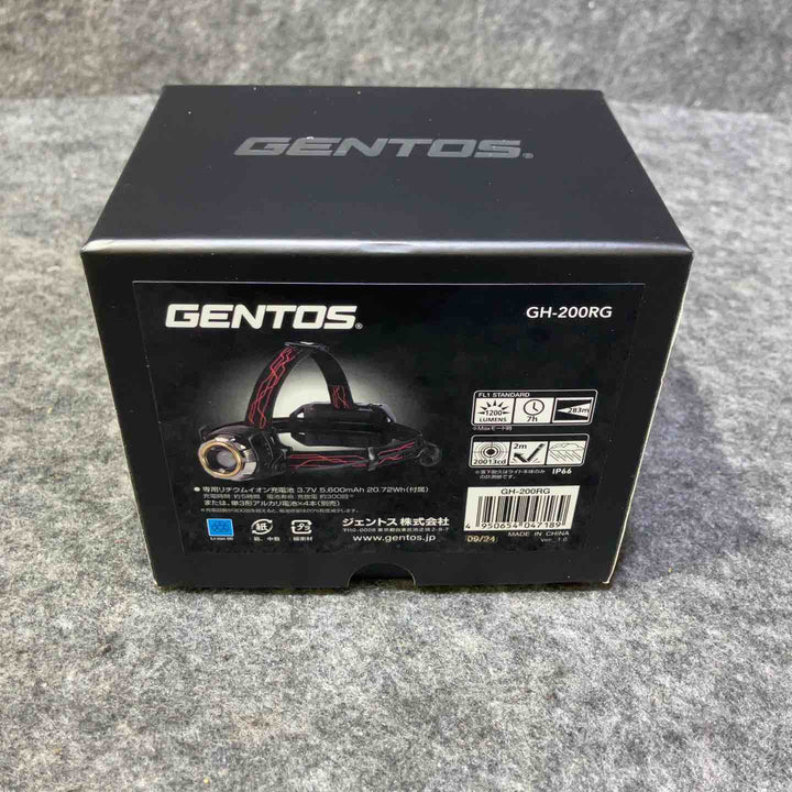 GENTOS(ジェントス) USB充電式ヘッドライト GH-200RG【桶川店】
