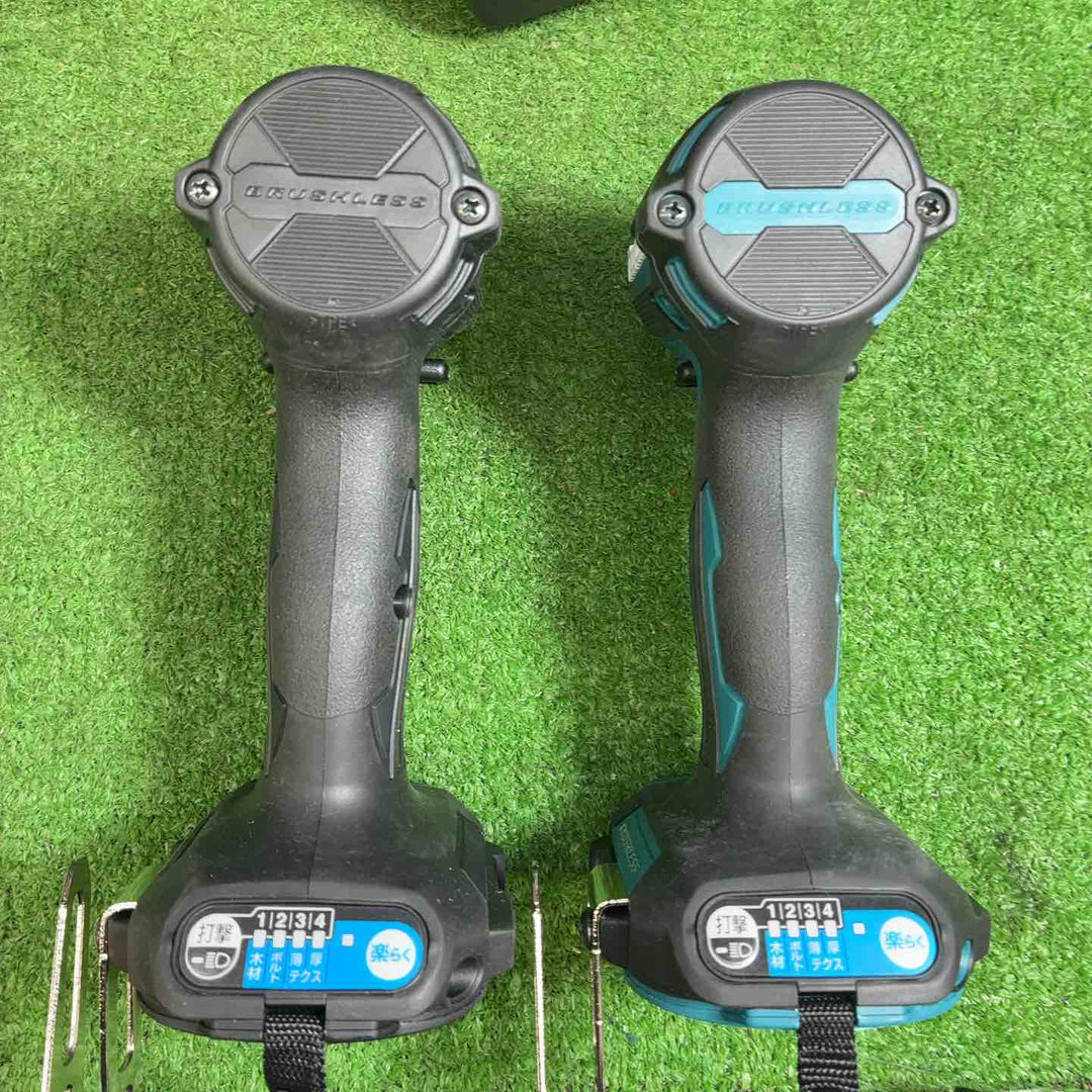 【2台セット(本体＋ケース)】マキタ(makita) コードレスインパクトドライバー TD173DZ・TD173DZB【藤沢店】