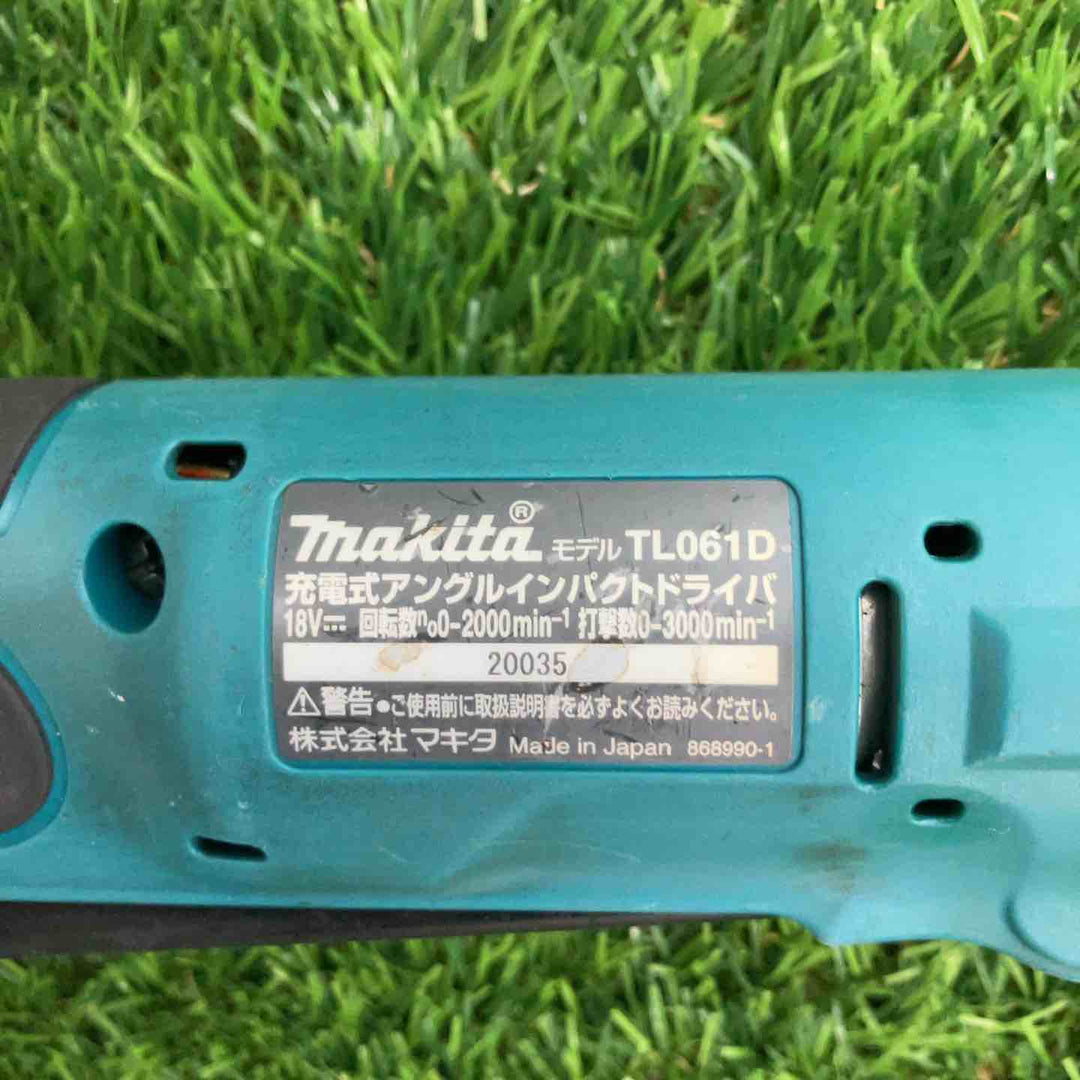 ★マキタ(makita)18V充電式アングルインパクトドライバ TL061DZ 本体のみ【戸田店】