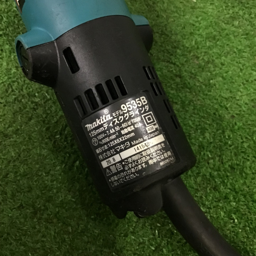 ☆マキタ(makita) 125mm ディスクグラインダ 9535B【町田店】