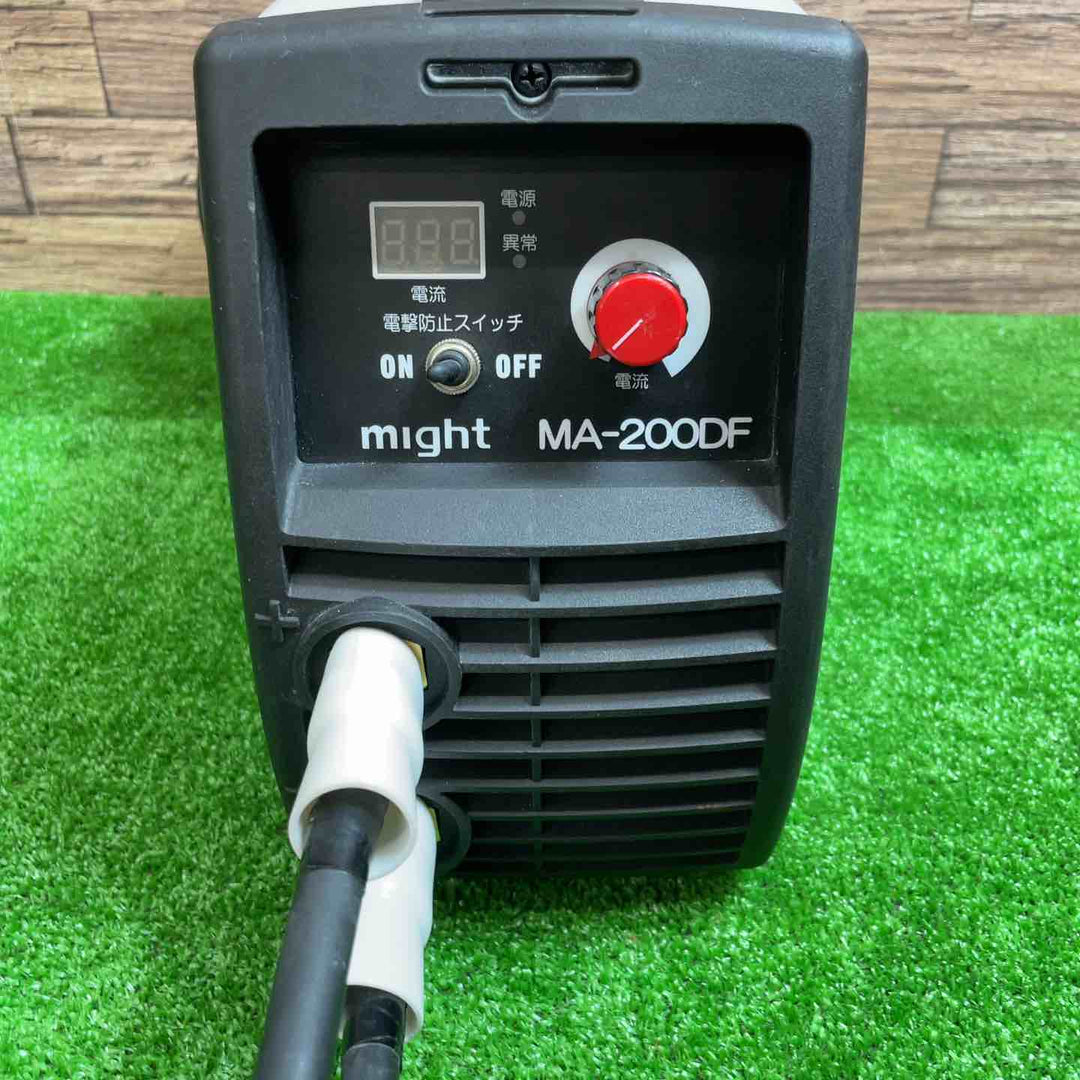 【新品ケーブル付き】マイト工業(might) 単相200Vインバーター直流アーク溶接機 MA-200DF【桶川店】