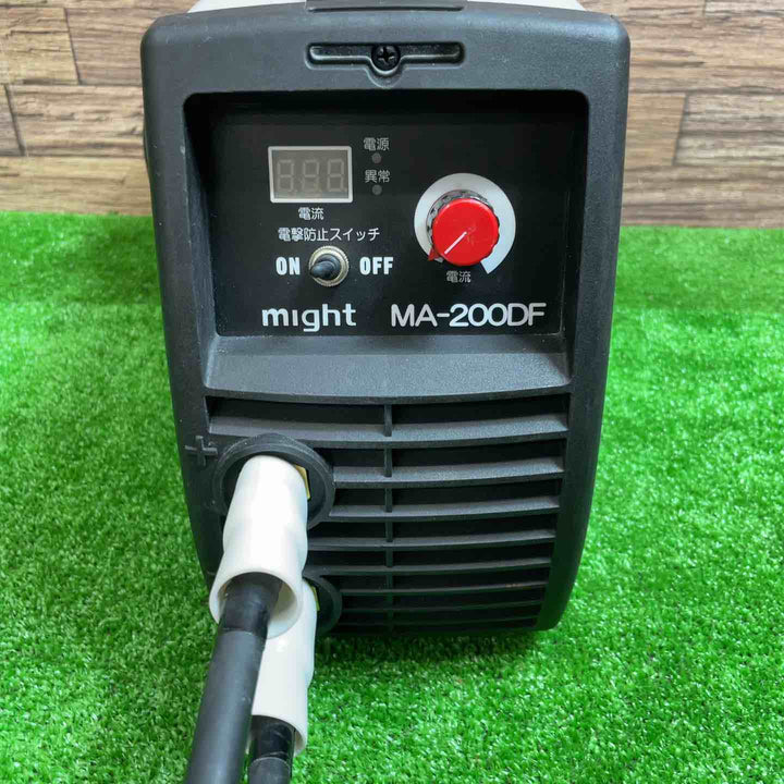 【新品ケーブル付き】マイト工業(might) 単相200Vインバーター直流アーク溶接機 MA-200DF【桶川店】