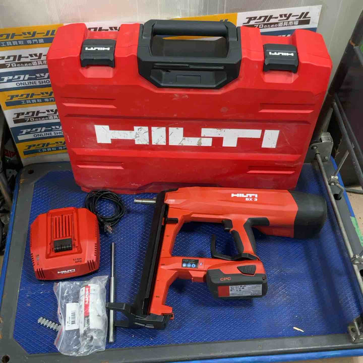 ◇ヒルティ(HILTI) コードレスコンクリートネイラー BX3-L-22(BX3 22)【草加店】