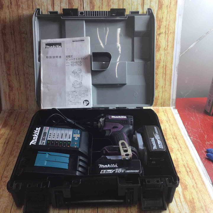 マキタ(makita) コードレスインパクトドライバー TD171DGXAP【川崎店】