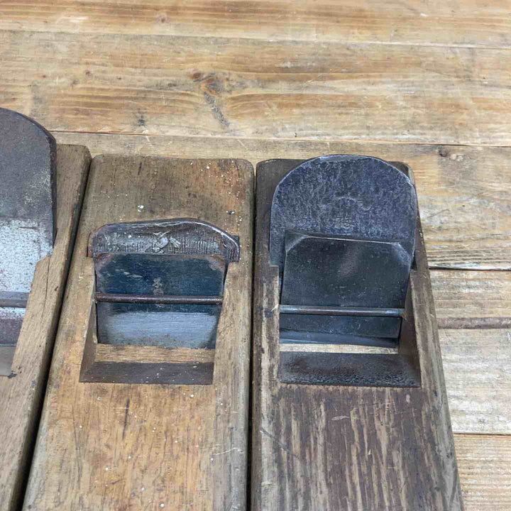 【中古品】 不動剣・梅甚・日の丸・謙之助・輝光 鉋5個セット 鉋 かんな カンナ 和工具 大工道具 鑿 のみ 鋸 のこ 【東大和店】