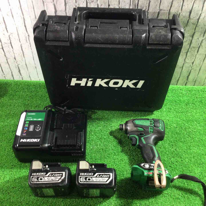 ★ハイコーキ(HIKOKI ※旧:日立工機) コードレスインパクトドライバー WH14DDL2(2LYPK)(L)【川口店】
