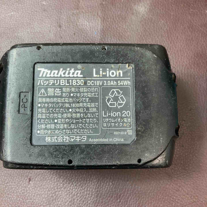 【中古品】 マキタ(makita) 充電式アングルインパクトドライバ 18V TL061DZ おまけバッテリー1個付 (18V/3.0Ah BL1830B) 【東大和店】