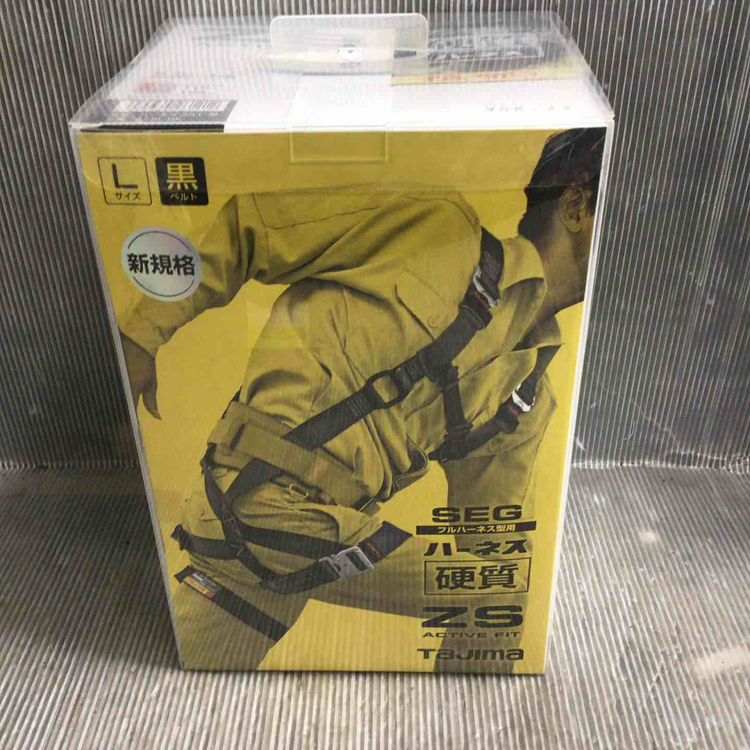 □タジマ(Tajima) ハーネスZS 黒 Lサイズ AZSL-BK【草加店】