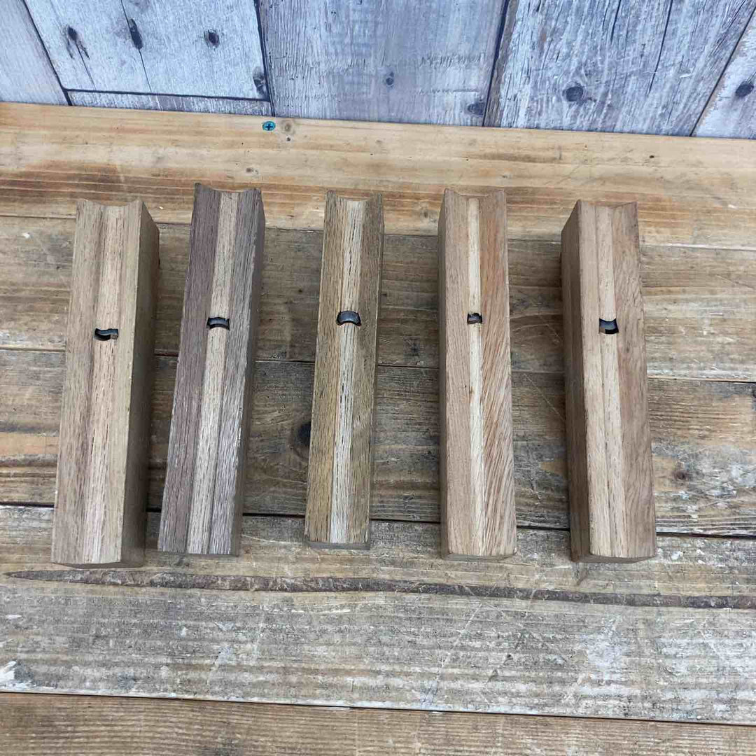 【中古品】 利弘・吏・伊之？・友？・作者不明 鉋5個セット 鉋 かんな カンナ 和工具 大工道具 鑿 のみ 鋸 のこ 【東大和店】
