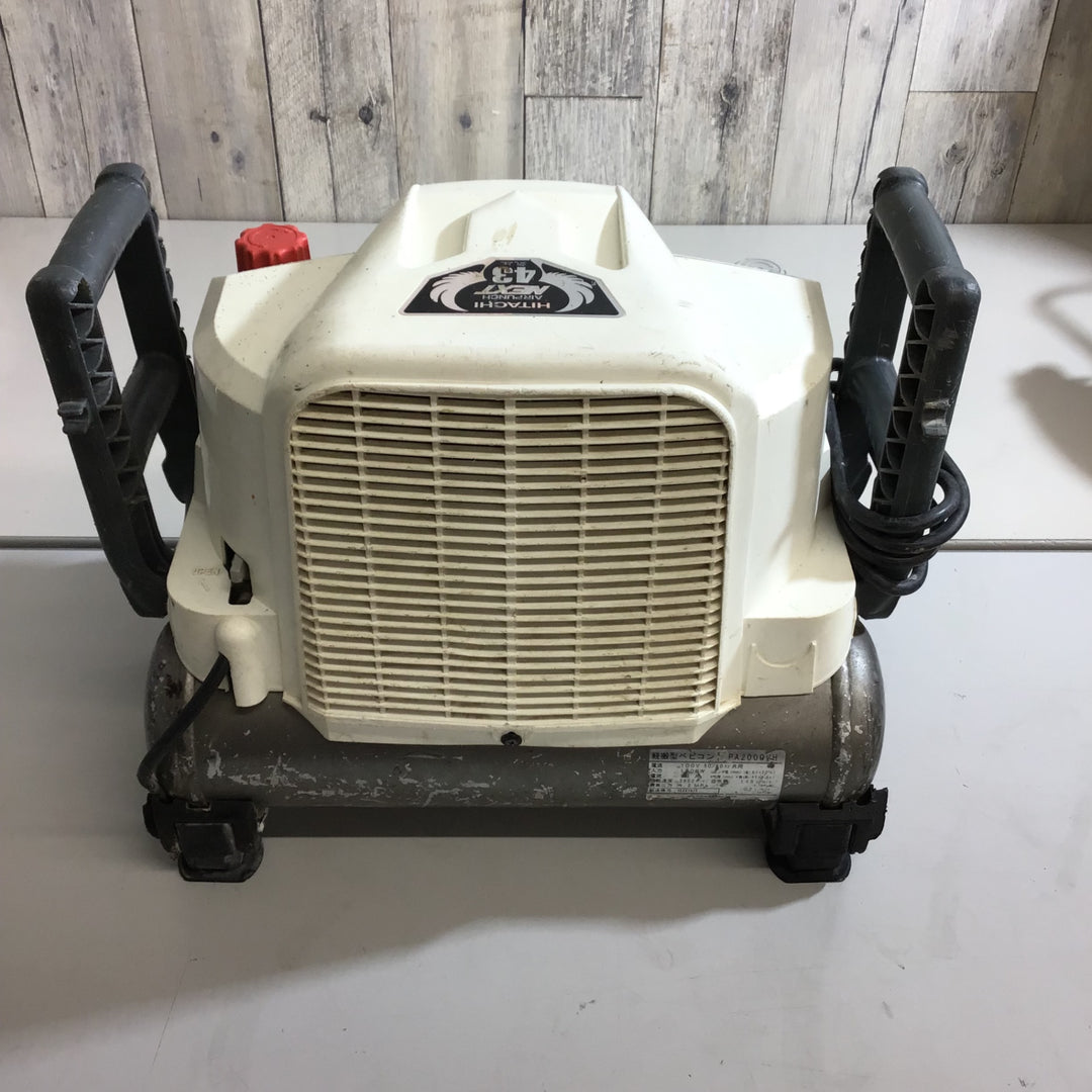 【中古品】★日立産機 HITACHI 常圧 高圧エアコンプレッサー PA2000VH【戸田店】