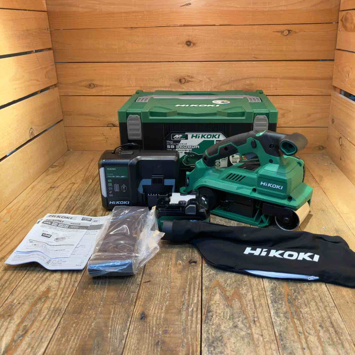 【未使用品】ハイコーキ(HIKOKI ※旧:日立工機) コードレスベルトサンダー SB3608DA(XPZ)【所沢店】