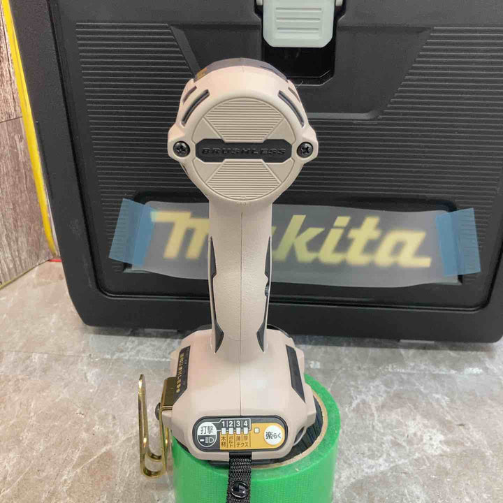 【未使用品】本体+ケース マキタ makita コードレスインパクトドライバー TD173DZPG LTX20周年限定 プレミアムグレージュ 【八潮店】
