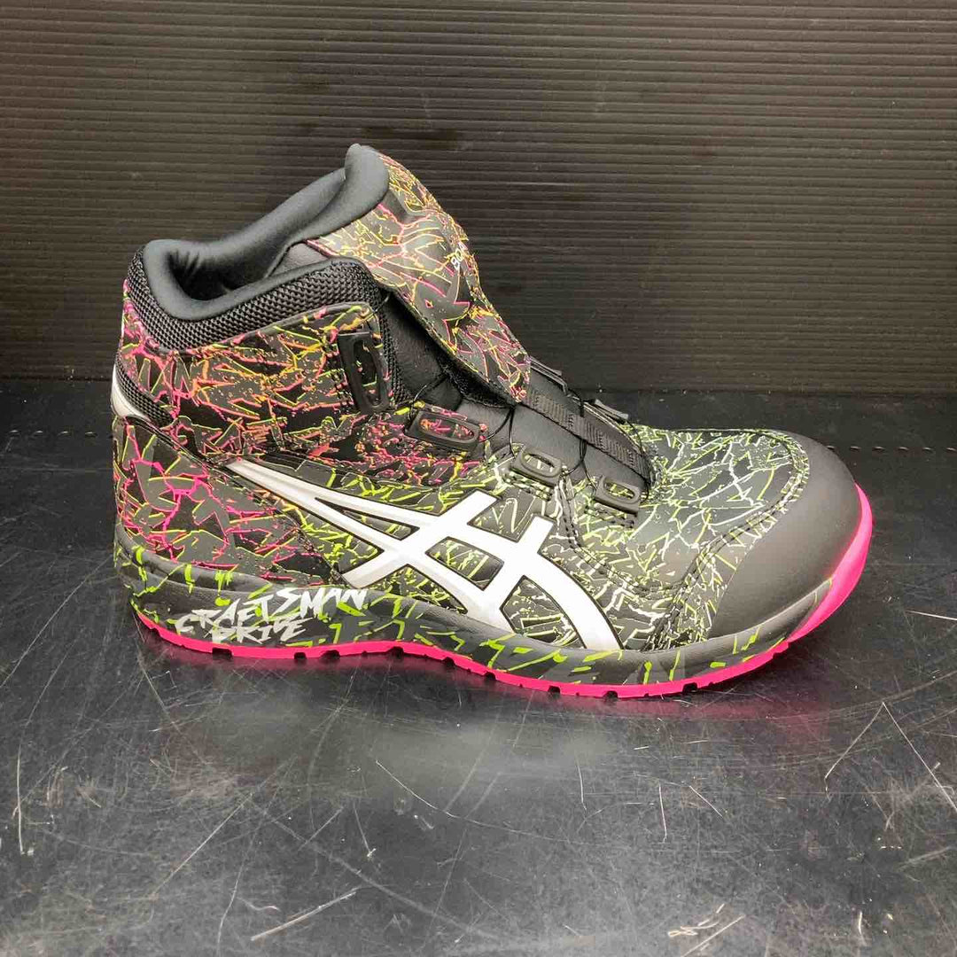 アシックス/asics 安全靴 WINJOB CP304 BOA MAGMA サイズ26.0 1273A147-001 ブラック/ホワイト 限定色【川越店】