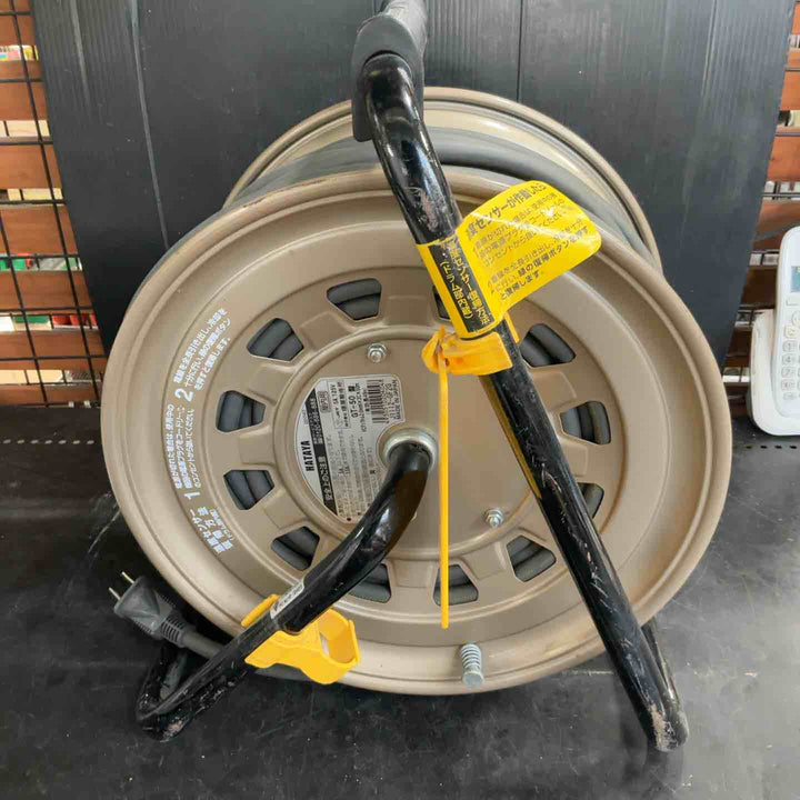 ◇ハタヤ(HATAYA) コードリール サンタイガーリール 15A 50m 屋内用 GT-50 温度センサー付【草加店】
