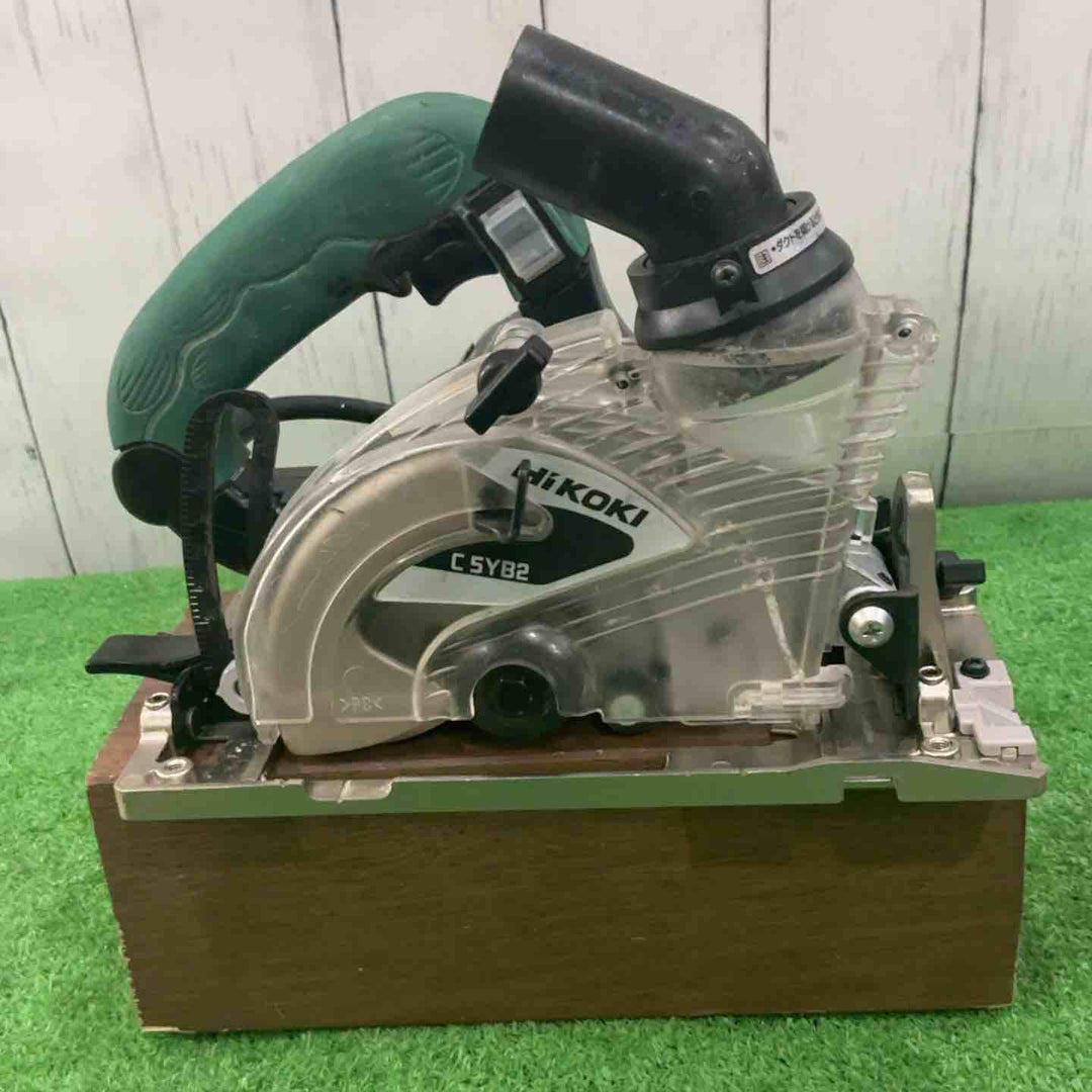 【現状品】★ハイコーキ(HIKOKI ※旧:日立工機) 集じん丸のこ C5YB2 保証なし【川口店】