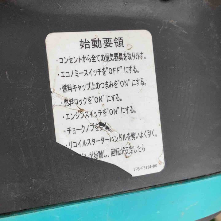 ★デンヨー(Denyo) 発電機 GE-1600SS-IV100Vコンセントに割れあり【戸田店】