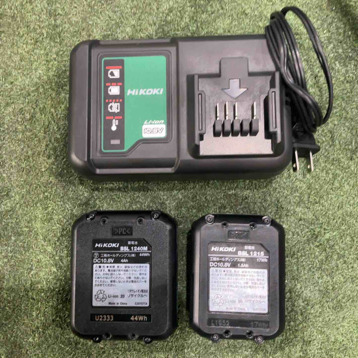 ◇ハイコーキ(HIKOKI ※旧:日立工機) コードレスインパクトドライバー WH12DCA(2LS) 10.8V 動作確認済【川口店】