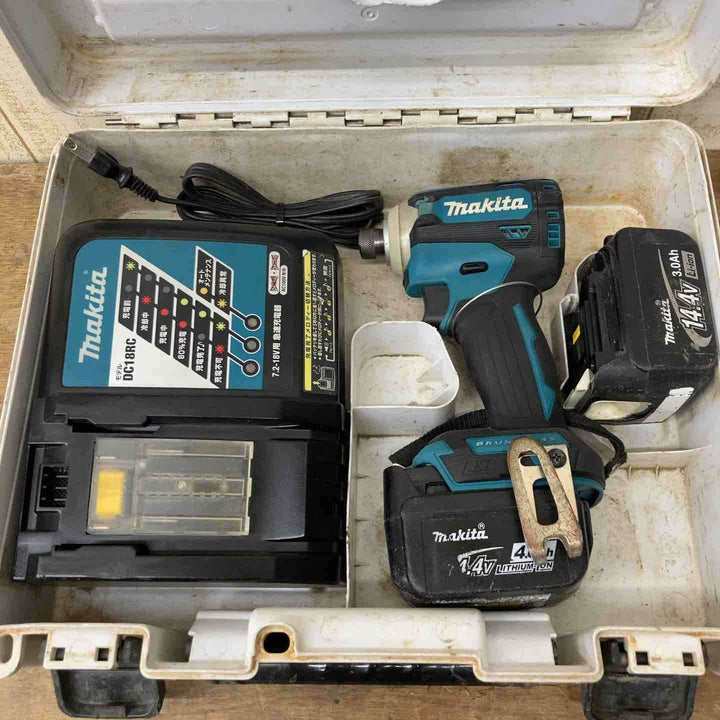 【中古品】マキタ 充電式インパクトドライバー TD161DRFX 14V フルセット【柏店】