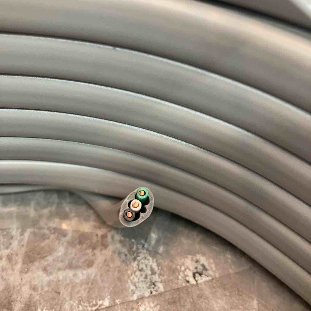 【未使用品】YAZAKI  VVFケーブル 3×1.6mm 100ｍ巻 Gライン 黒・白・緑 シール剥がれあり【八潮店】