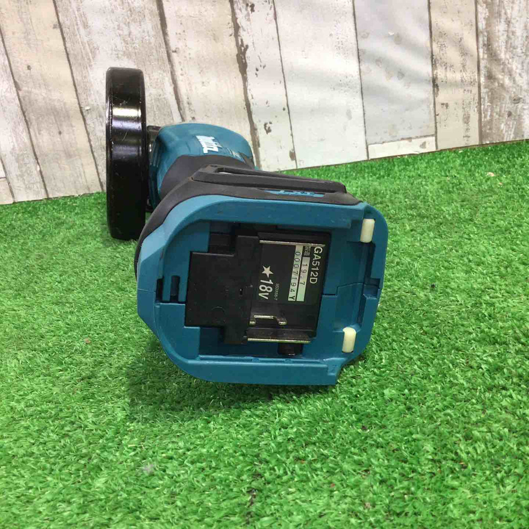 ☆マキタ(makita) 125mmコードレスディスクグラインダ GA512DZ【町田店】