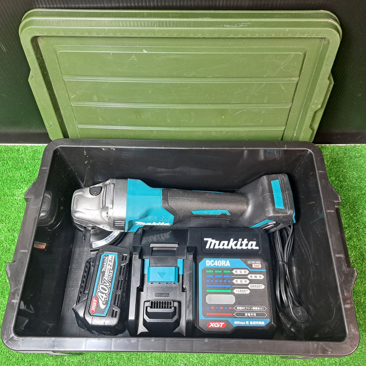 ★マキタ(makita) 100mmコードレスディスクグラインダ GA009GRDX バッテリー1個のみ 代用ケース【岩槻店】