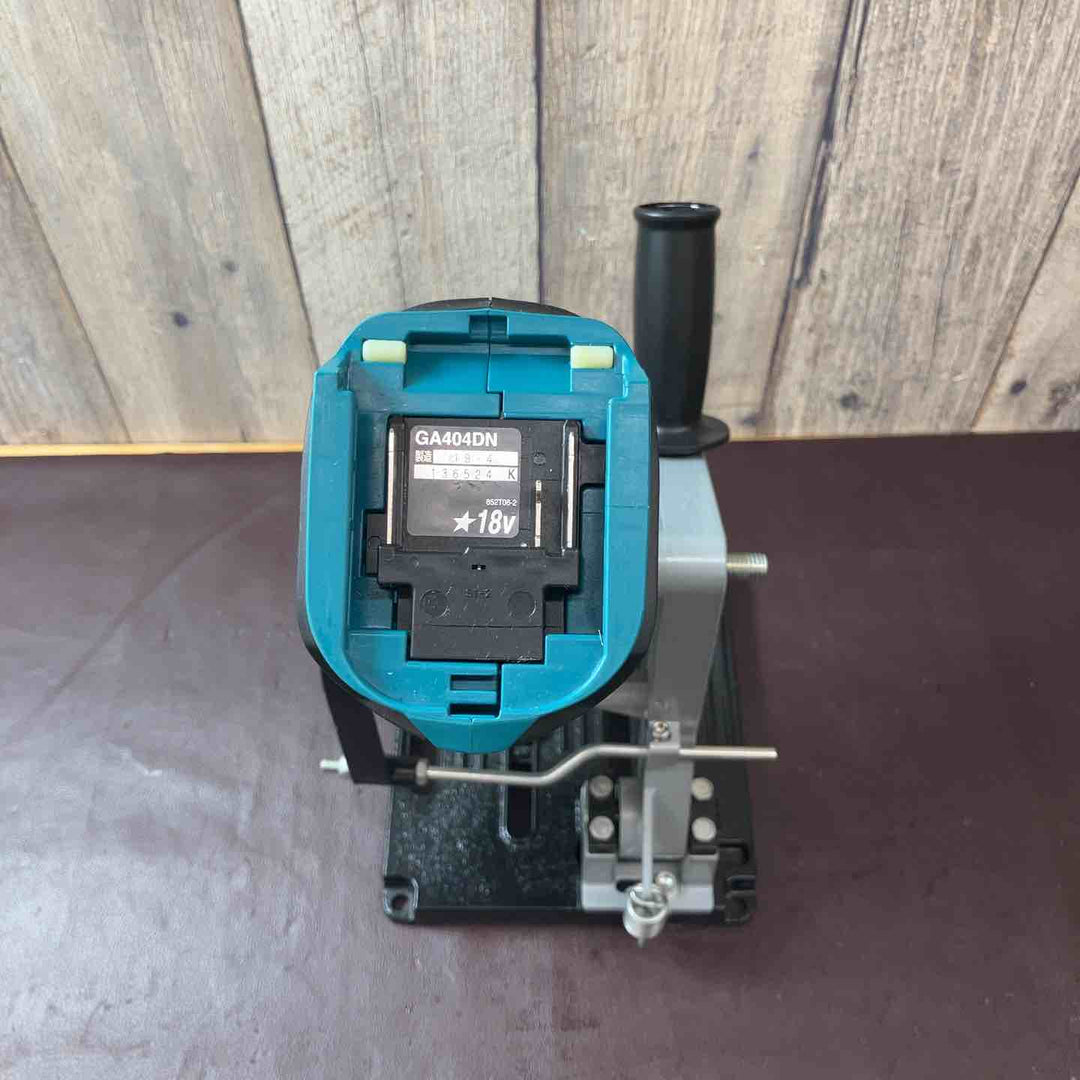 【中古品】 マキタ(makita) 100mmコードレスディスクグラインダ GA404DZN (GA404DN) スタンド・バッテリー付き 【東大和店】
