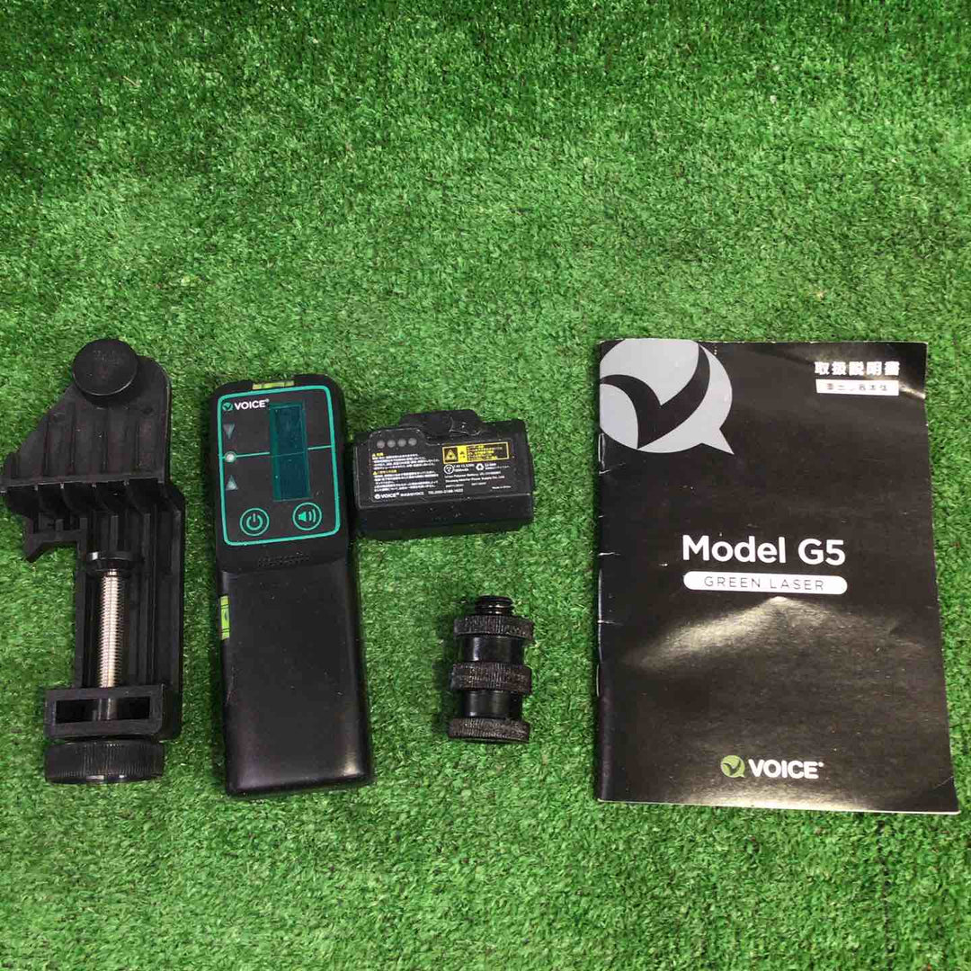 VOICE 5ライン グリーンレーザー墨出し器 Model-G5【町田店】