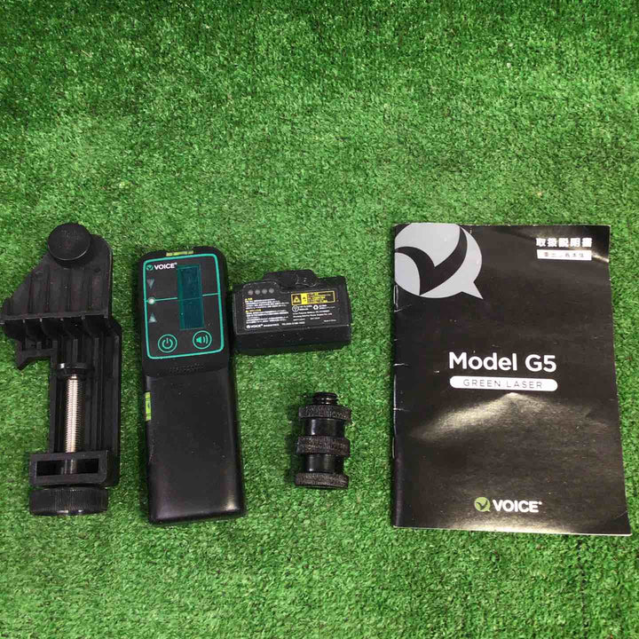 VOICE 5ライン グリーンレーザー墨出し器 Model-G5【町田店】