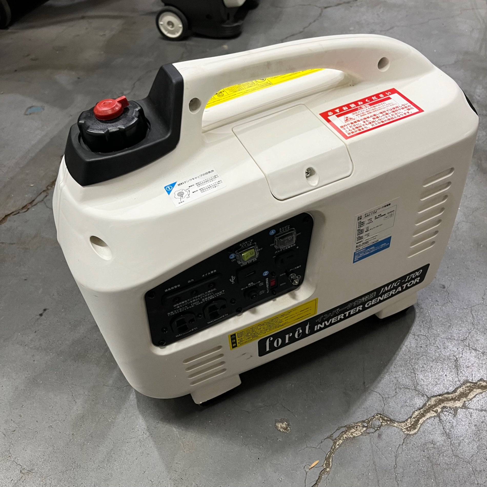 美品】Foret インバータ発電機 JMIG-1700【川口店】 – アクト