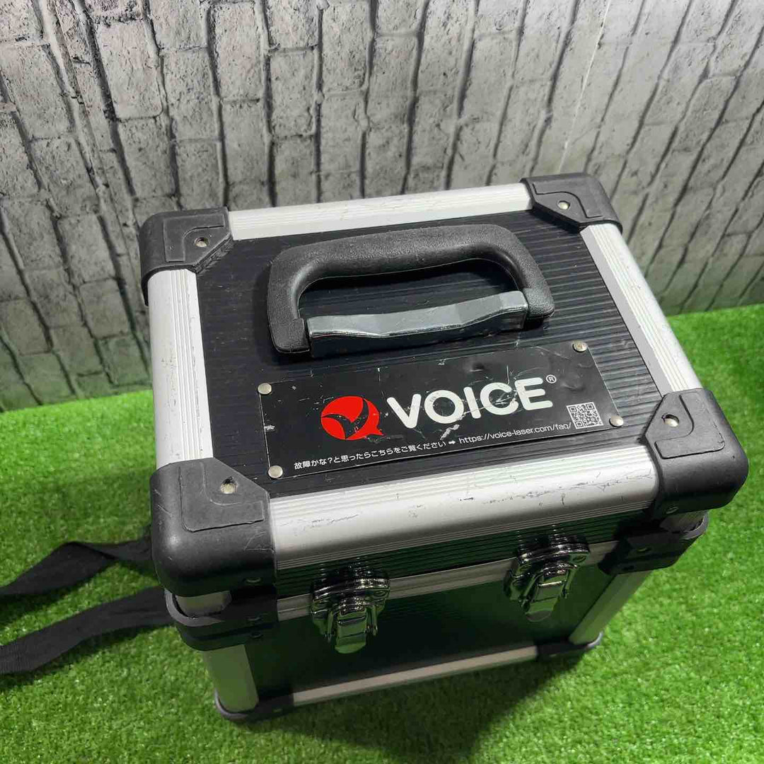 ◇VOICE レーザー墨出し器 5ライングリーンレーザー 矩十字・横 VLG-5X【川口店】