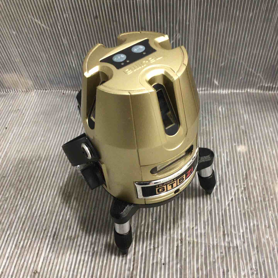 【中古】タジマ(Tajima) レーザー墨出し器 GT5Zi 受光器・三脚セット 矩十字・横 GT5Z-ISET【草加店】