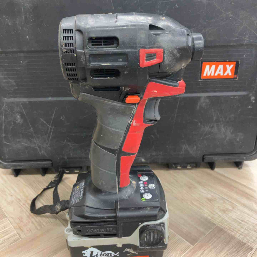 マックス(MAX) 充電式ブラシレスインパクトドライバー PJ-ID153R-B2C/1450A【八潮店】