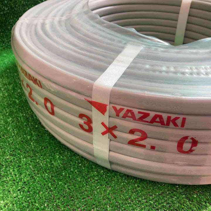 【未使用】特価 矢崎（YAZAKI）VVFケーブル 2.0×3C 100M 【川越店】