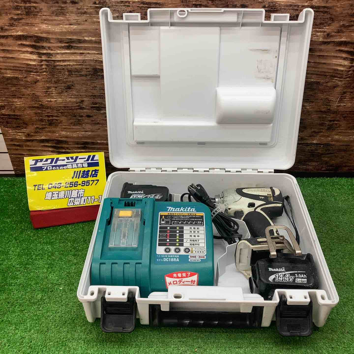 ★マキタ(makita) コードレスインパクトドライバー TD131DRFXW【川越店】