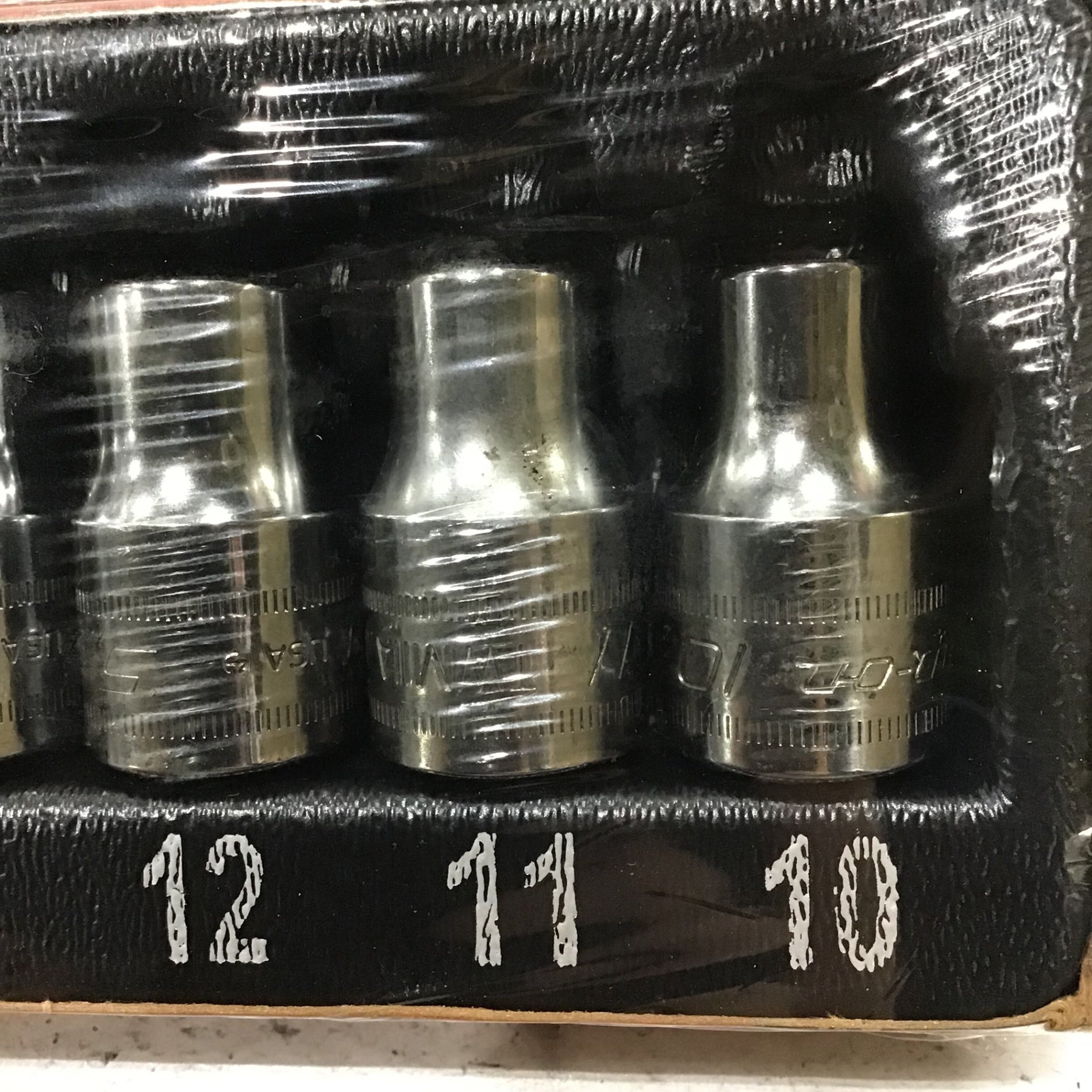 スナップオン(Snap-on) 1/2ショートソケット10点セット 310TWMYA スナップオン(Snap-on) 1/2ショートソケット10点セット 310TWMYA