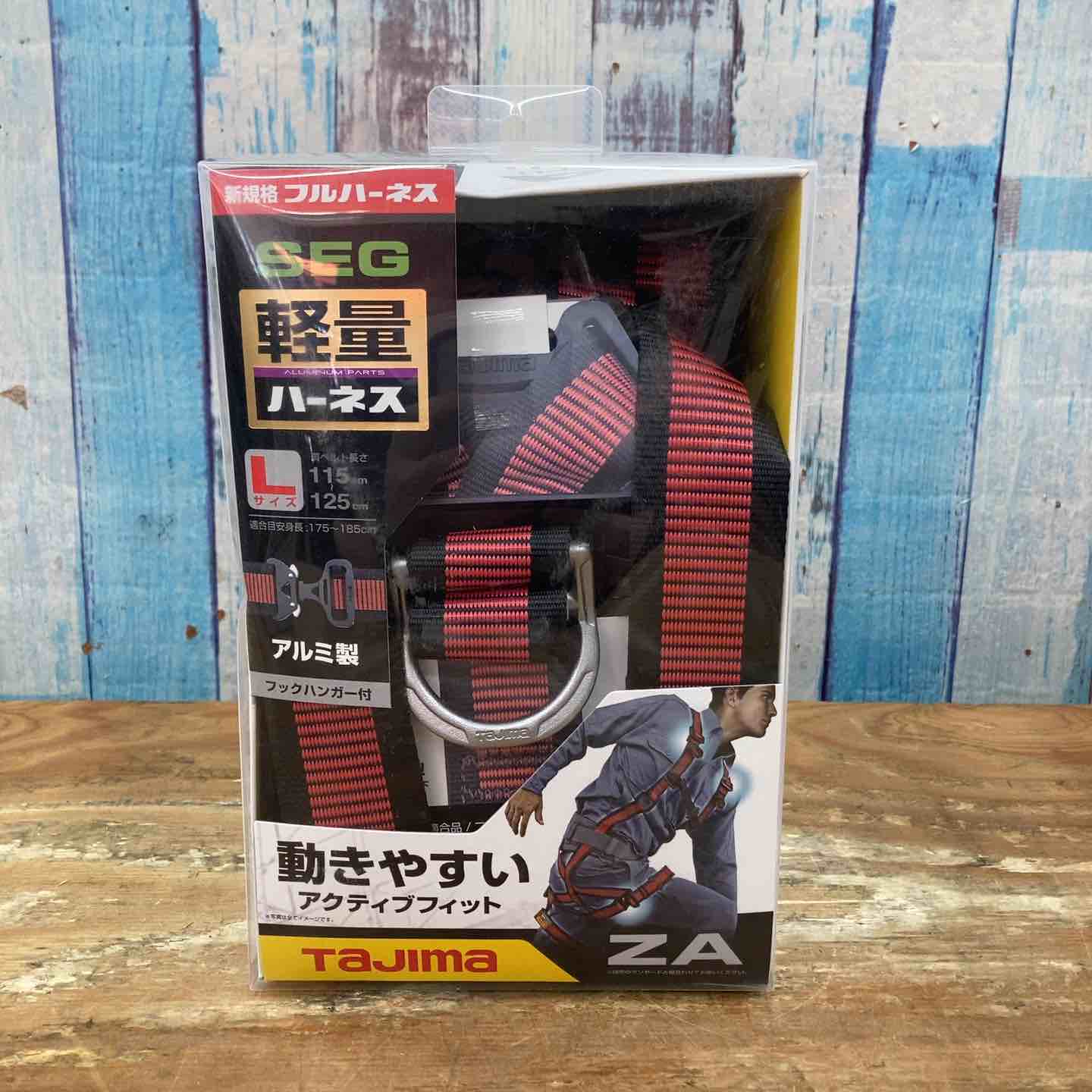 未使用品】□タジマ(Tajima) ハーネスZA 赤 Lサイズ AZAL-LRE フル
