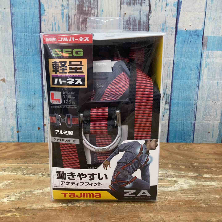【未使用品】□タジマ(Tajima) ハーネスZA 赤 Lサイズ AZAL-LRE フルハーネス 墜落制止用器具【柏店】